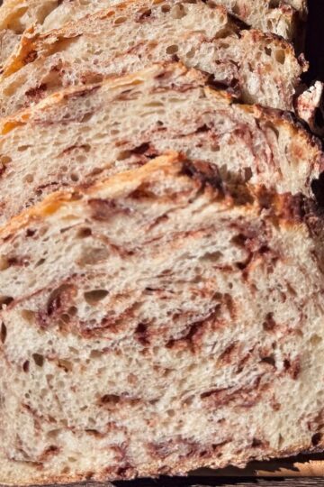 Cinnamon Sweet Bits Sourdough Bread