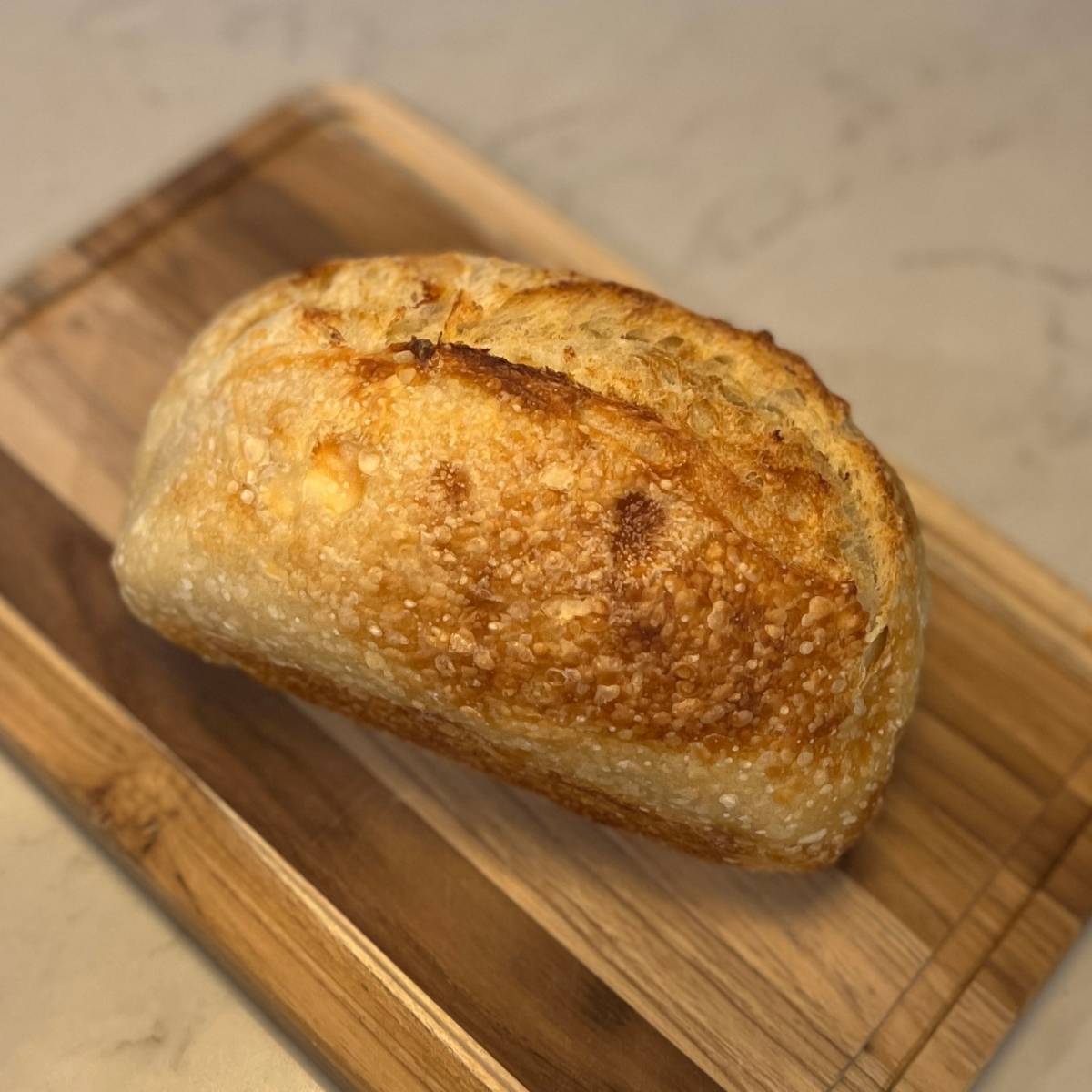 loaf of bread baked using this recipe