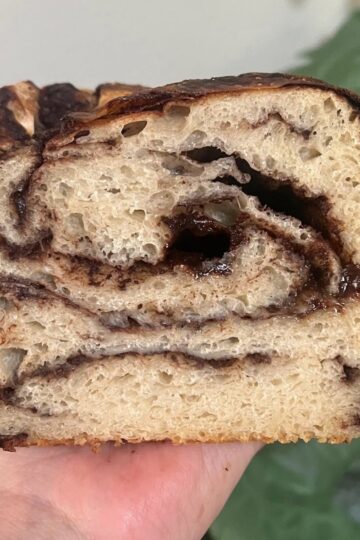Nutella Sourdough Bread