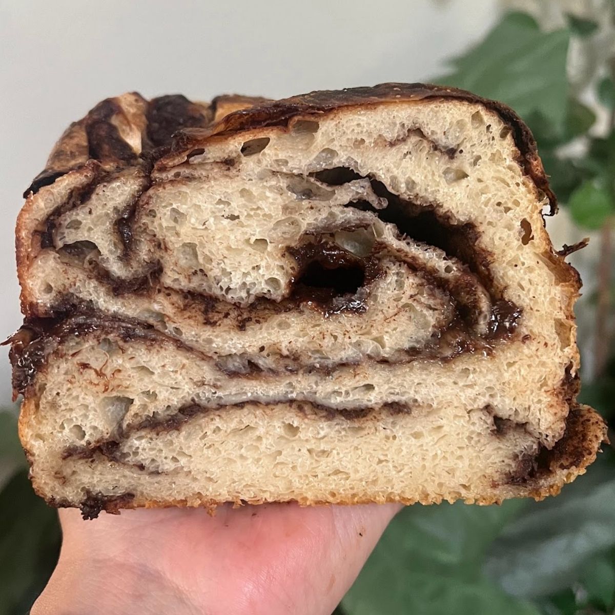 Nutella Sourdough Bread