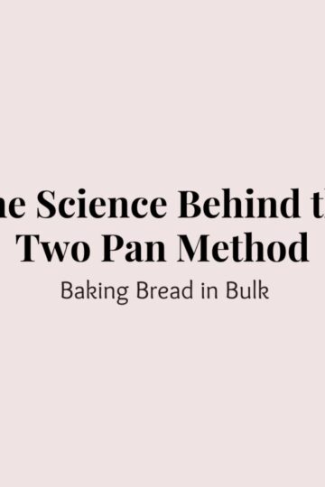 The Science Behind the Two Pan Method