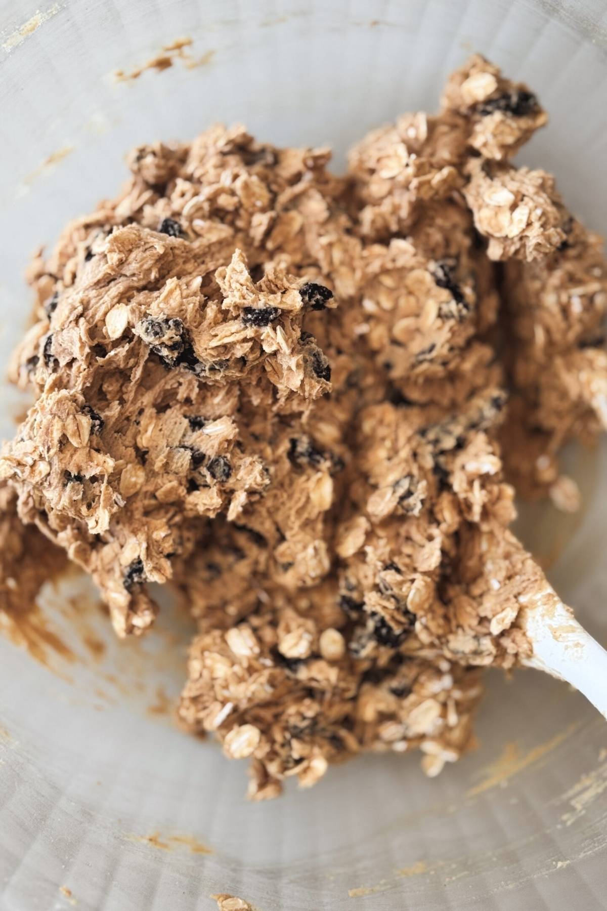 oatmeal raisin cookie dough