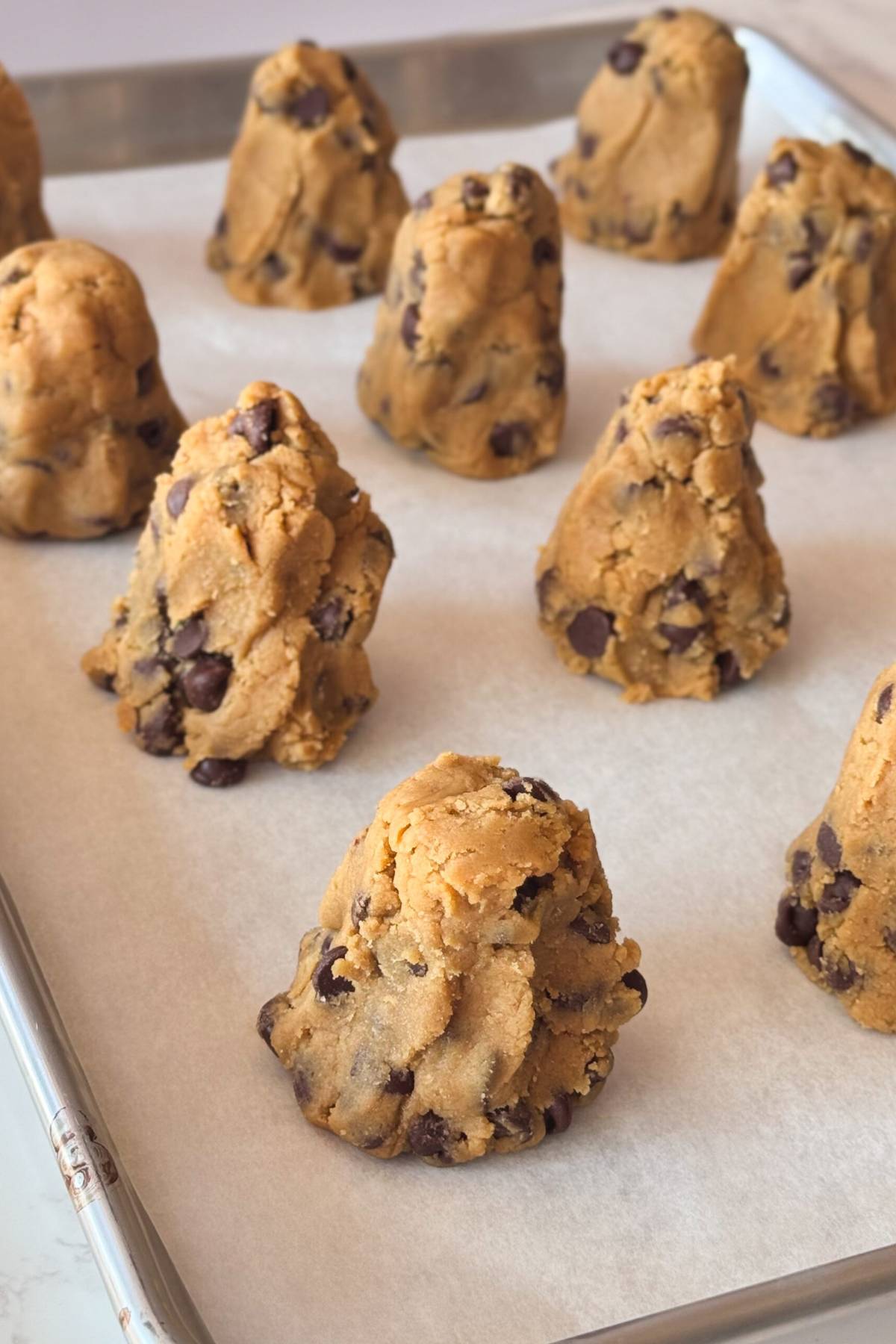 chocolate chip cookie mounts