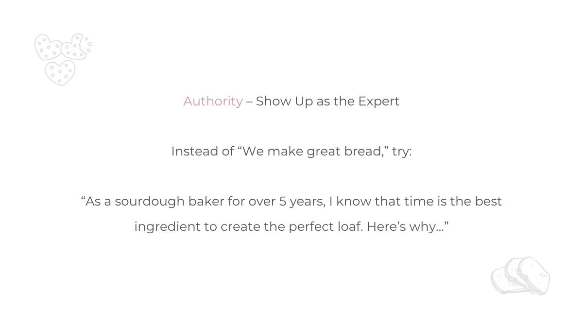 crafting compelling messages using authority