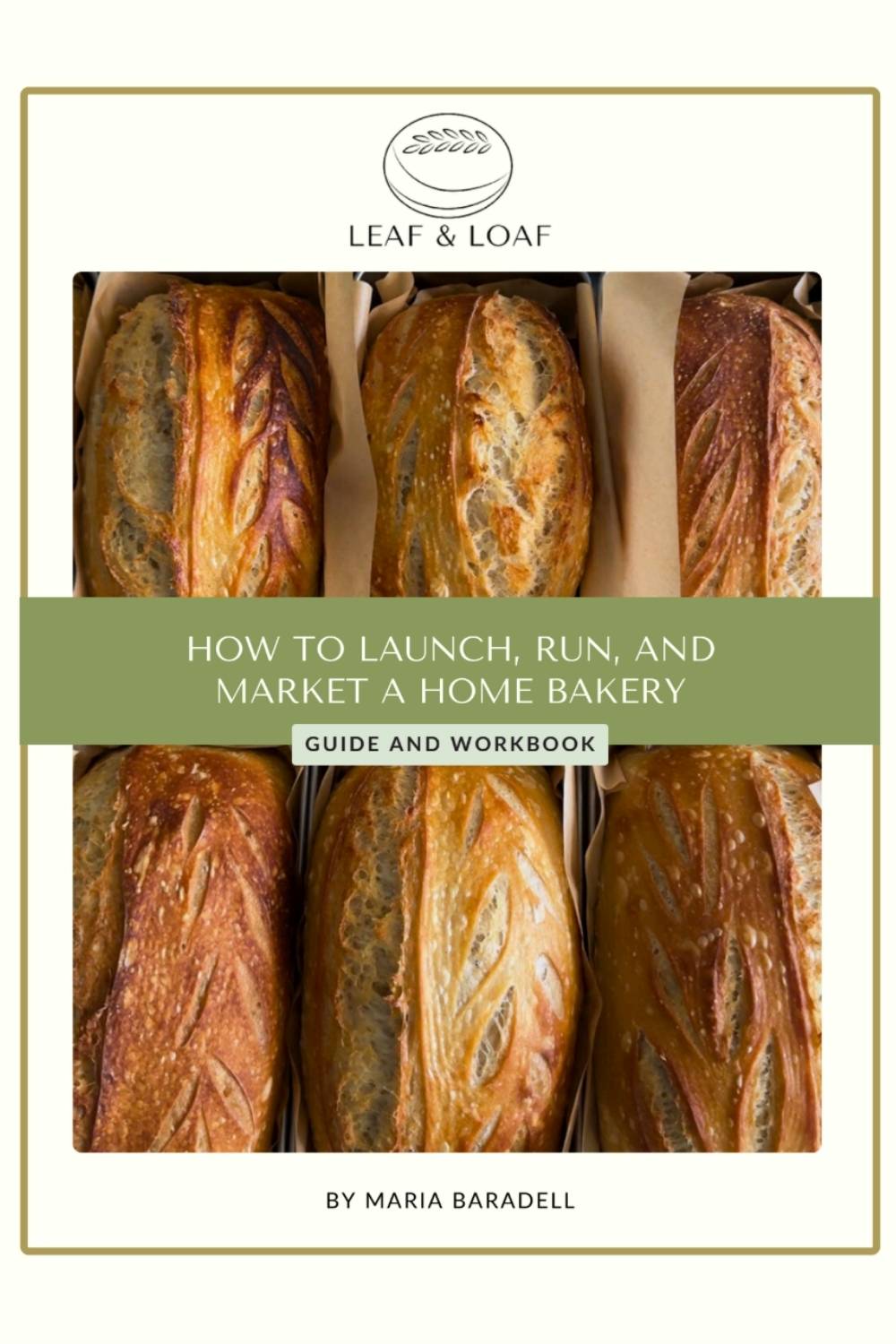 Maria's home bakery ebook cover 