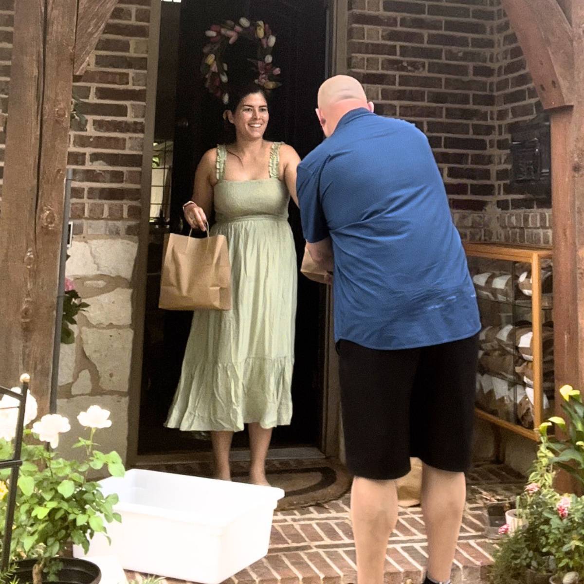 customers of Leaf and Loaf