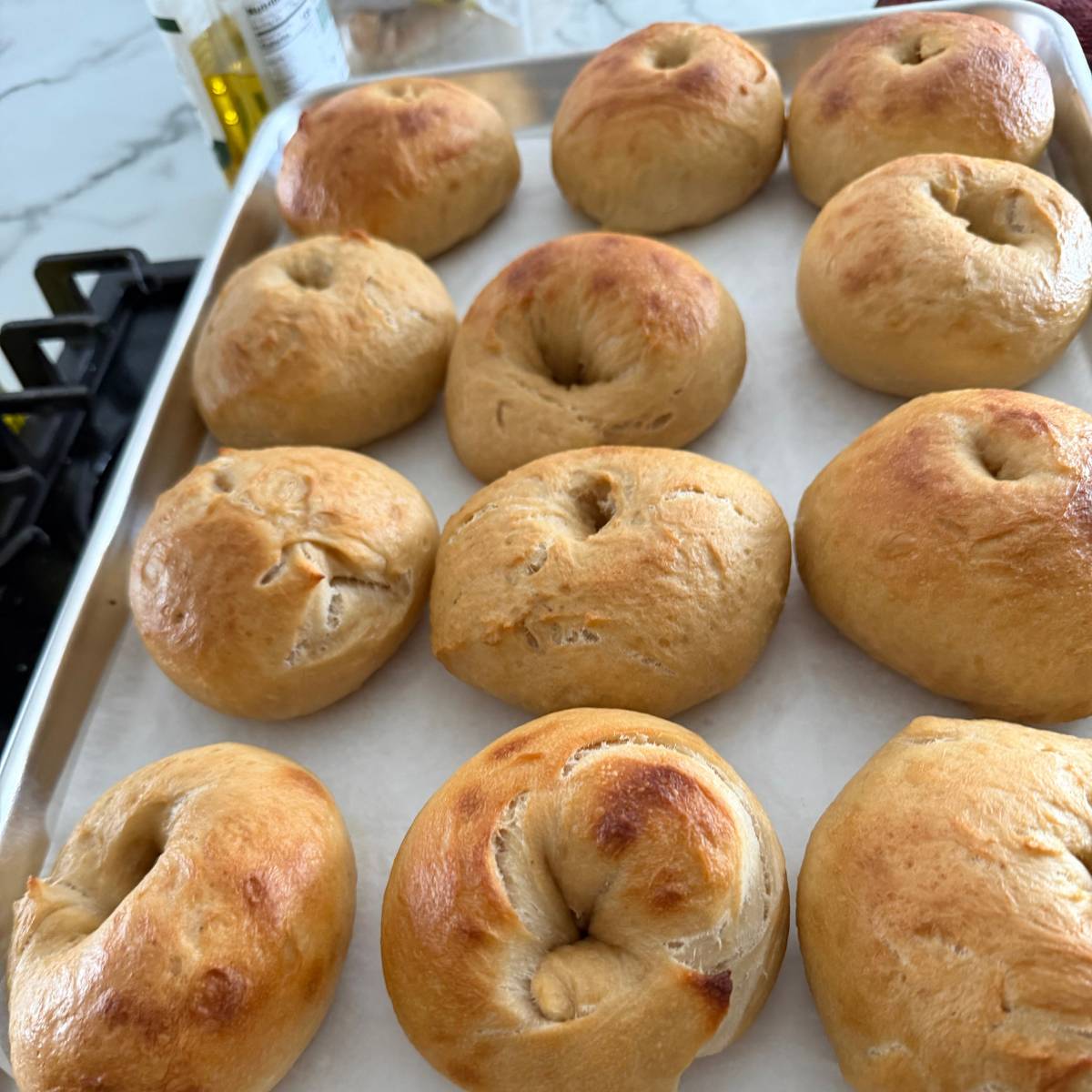 Bagels made by Kelly