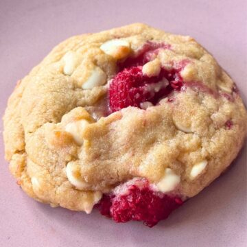 Sourdough White Chocolate Raspberry Cookie