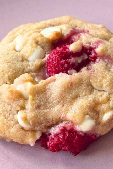 Sourdough White Chocolate Raspberry Cookie