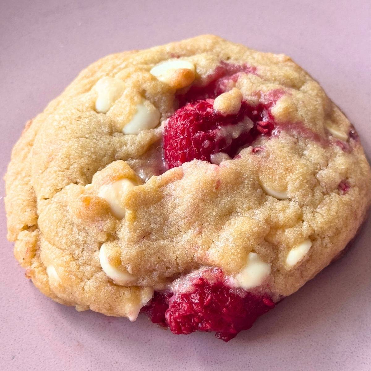 Sourdough White Chocolate Raspberry Cookie