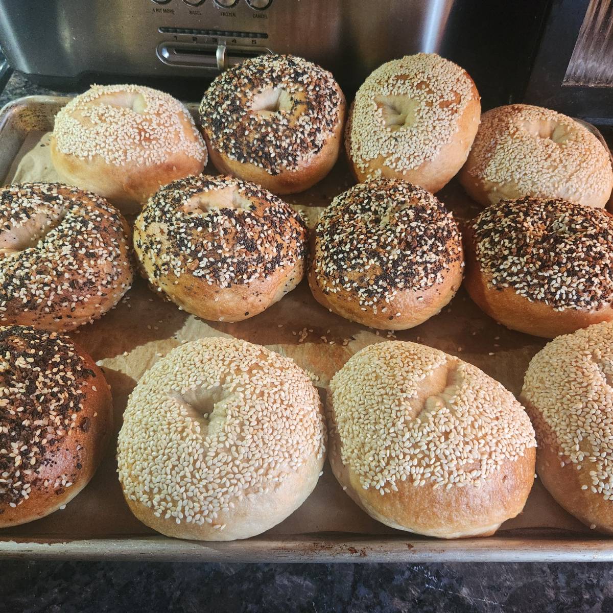 Bagels made by Wendy @Wendysslowdough