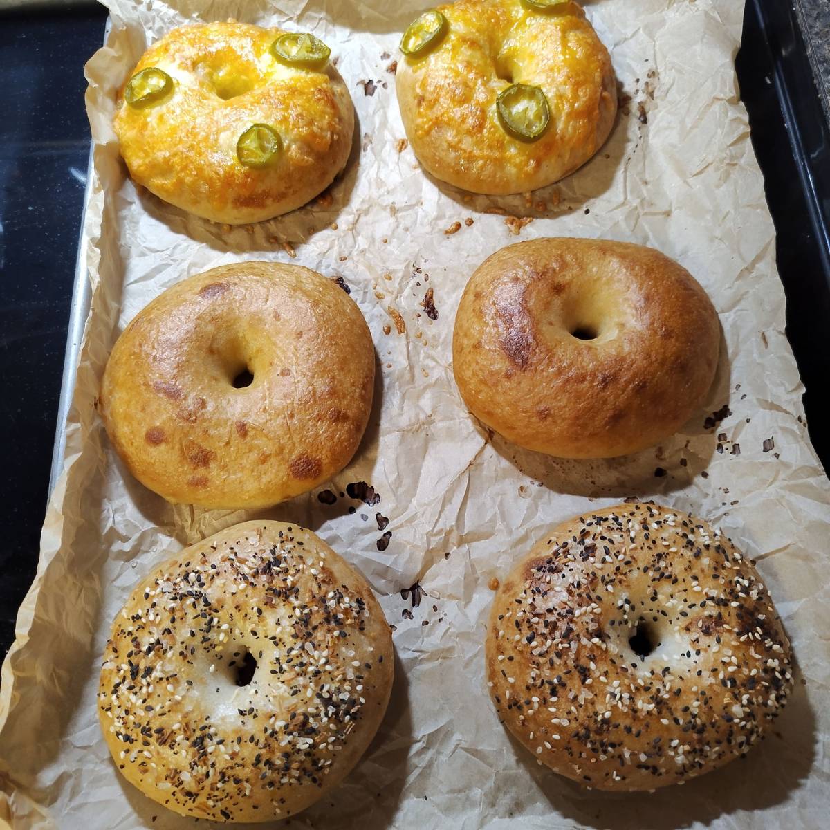 Bagels made by Ninda