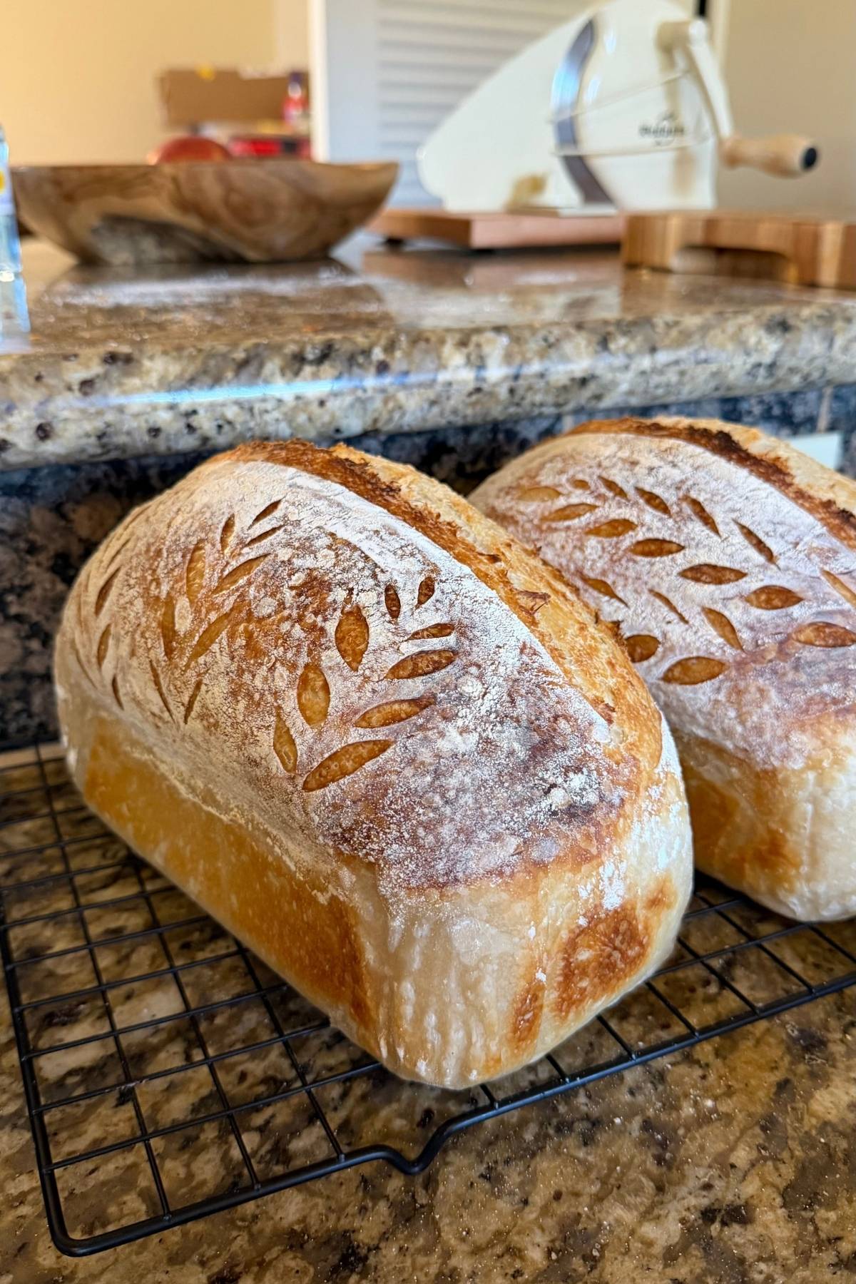 Loaf made by Daniela